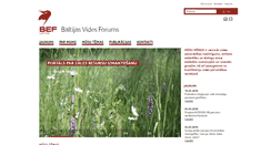 Desktop Screenshot of bef.lv