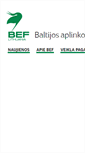 Mobile Screenshot of bef.lt